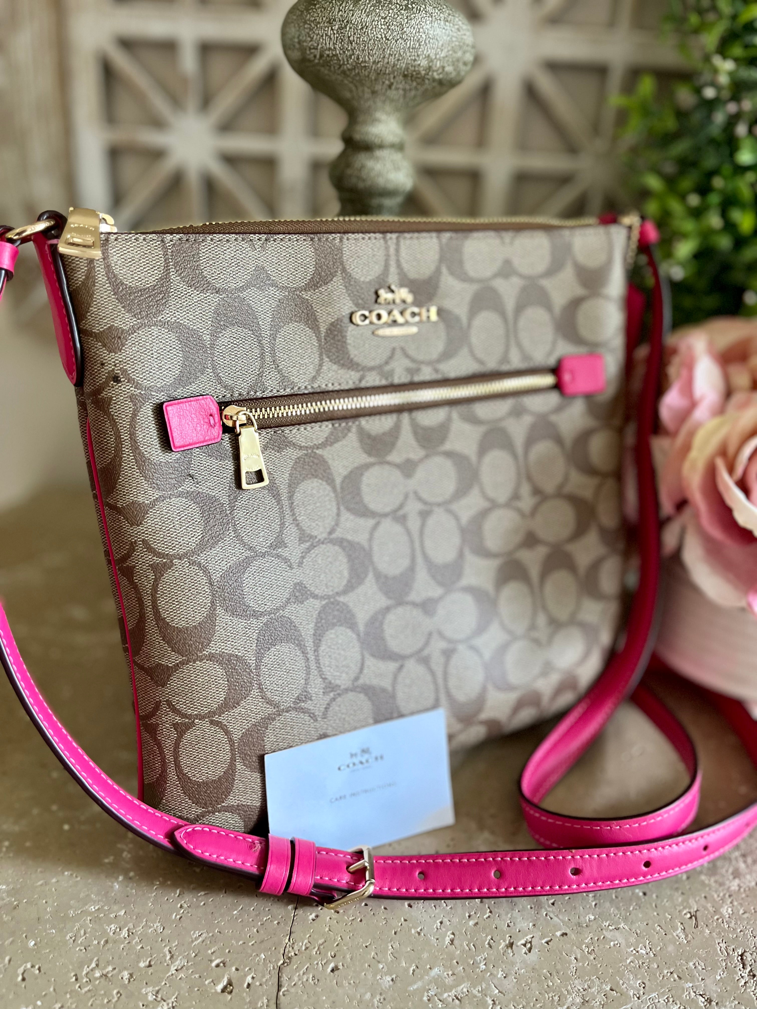 Coach Pink online Crossbody