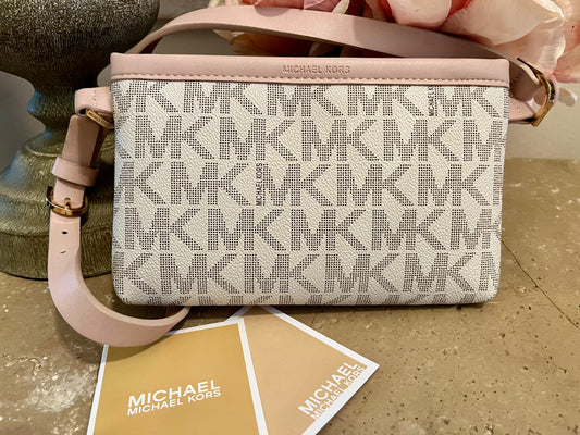 Michael Kors Vanilla Pink Belt Bag