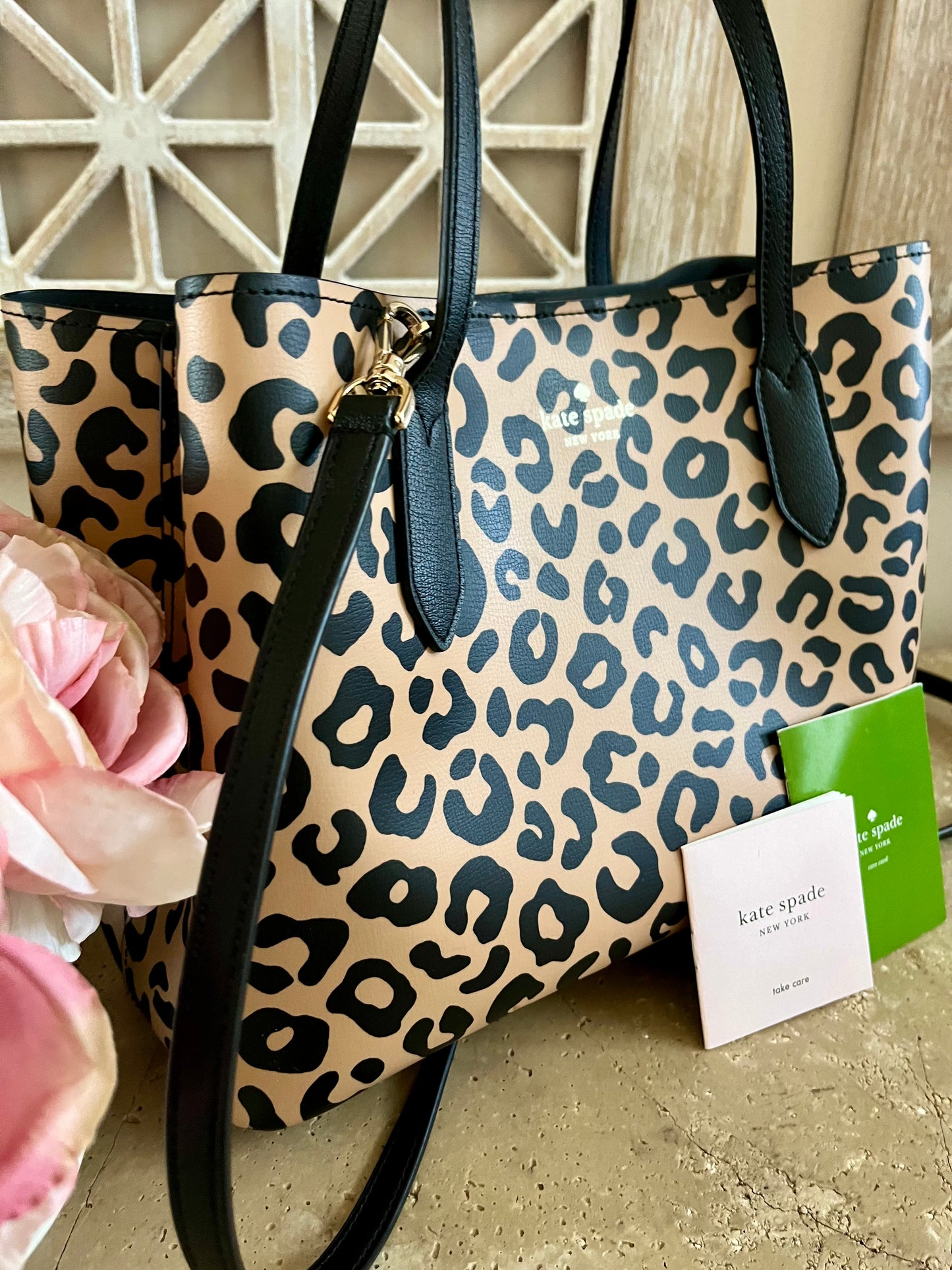 Kate Spade Cheetah Print Medium Satchel Crossbody