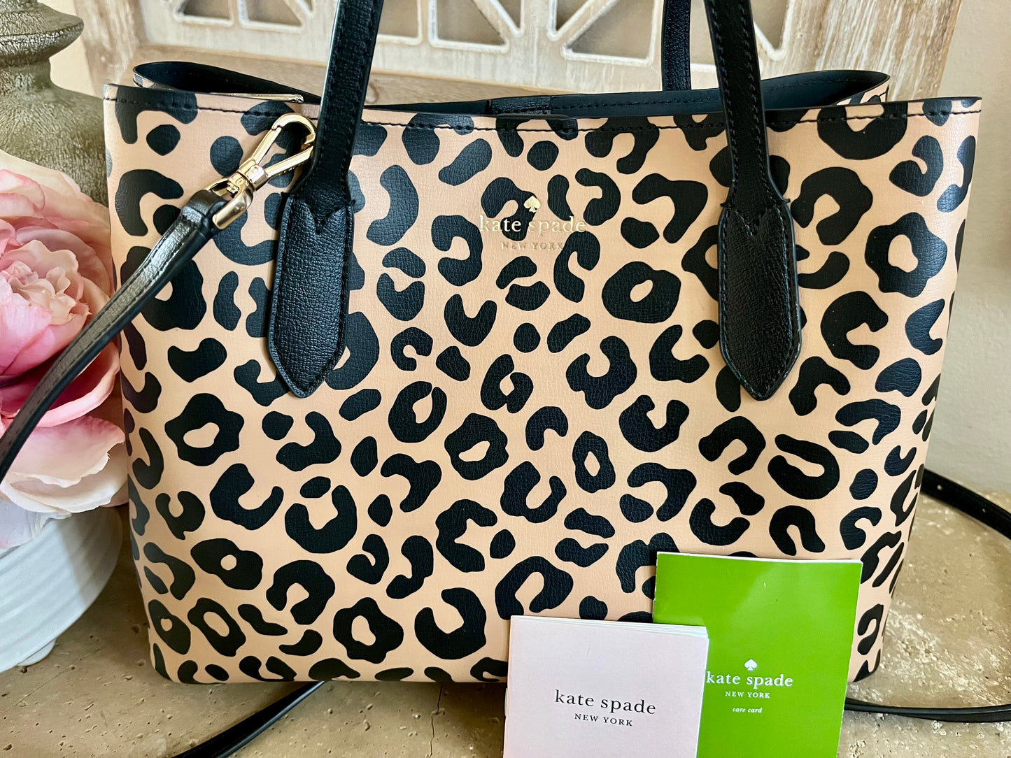 Kate Spade Cheetah Print Medium Satchel Crossbody