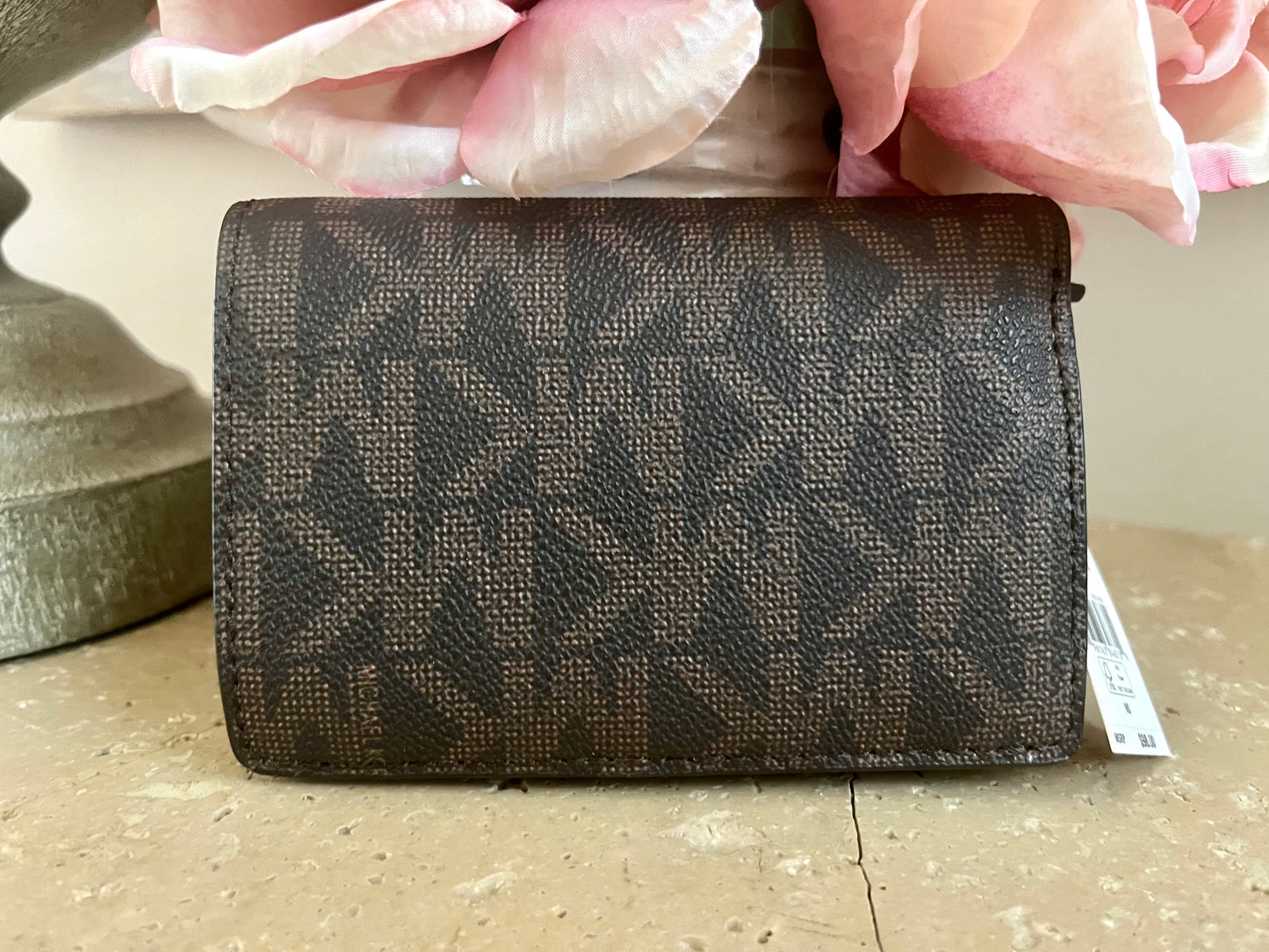 NEW Michael Kors Logo Wallet