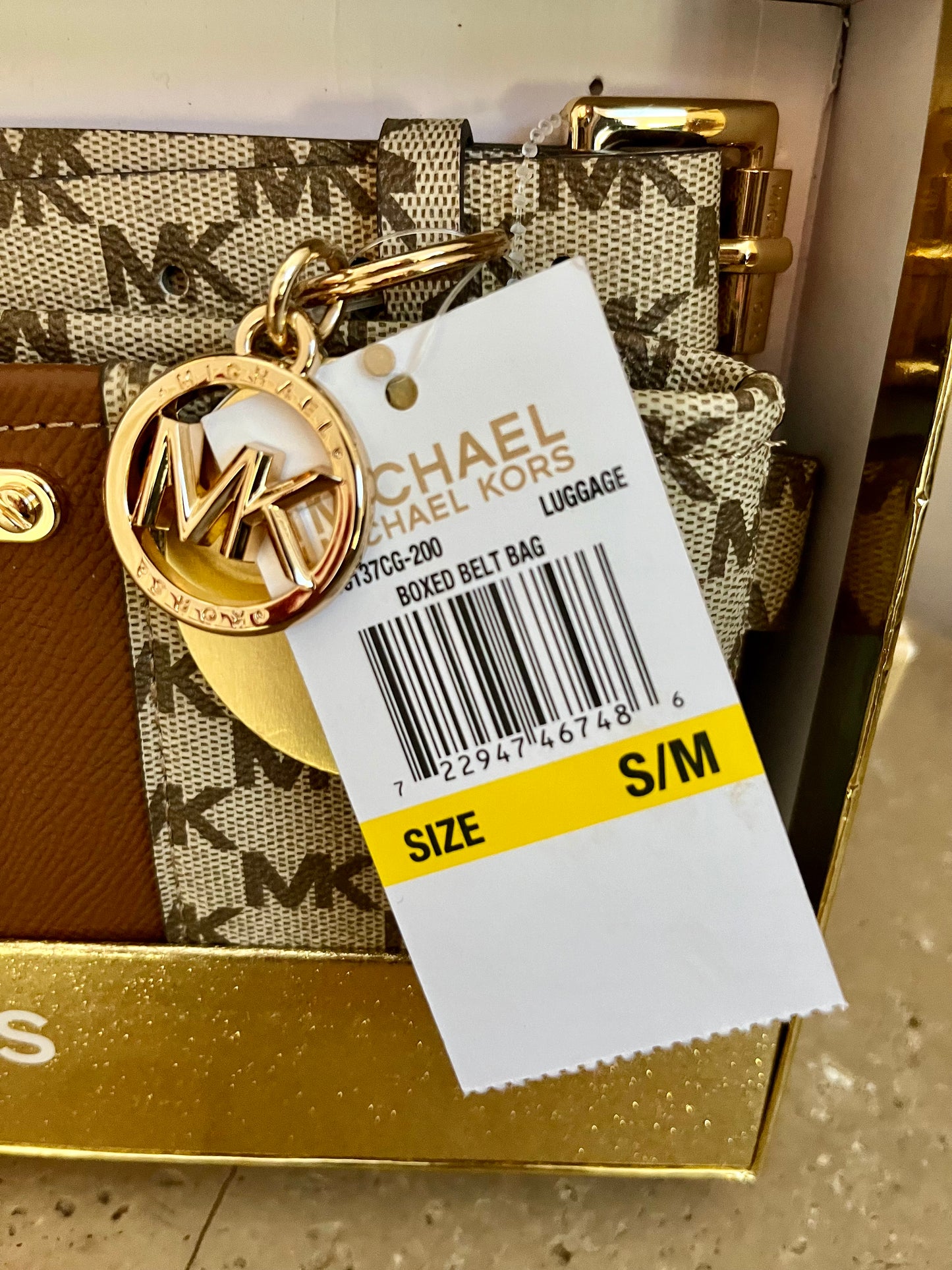 NEW Michael Kors S/M Logo Belt Bag