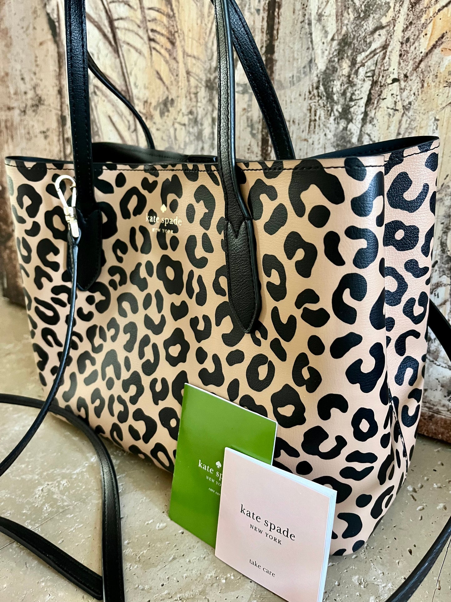 Kate Spade Med Cheetah Print Satchel Crossbody