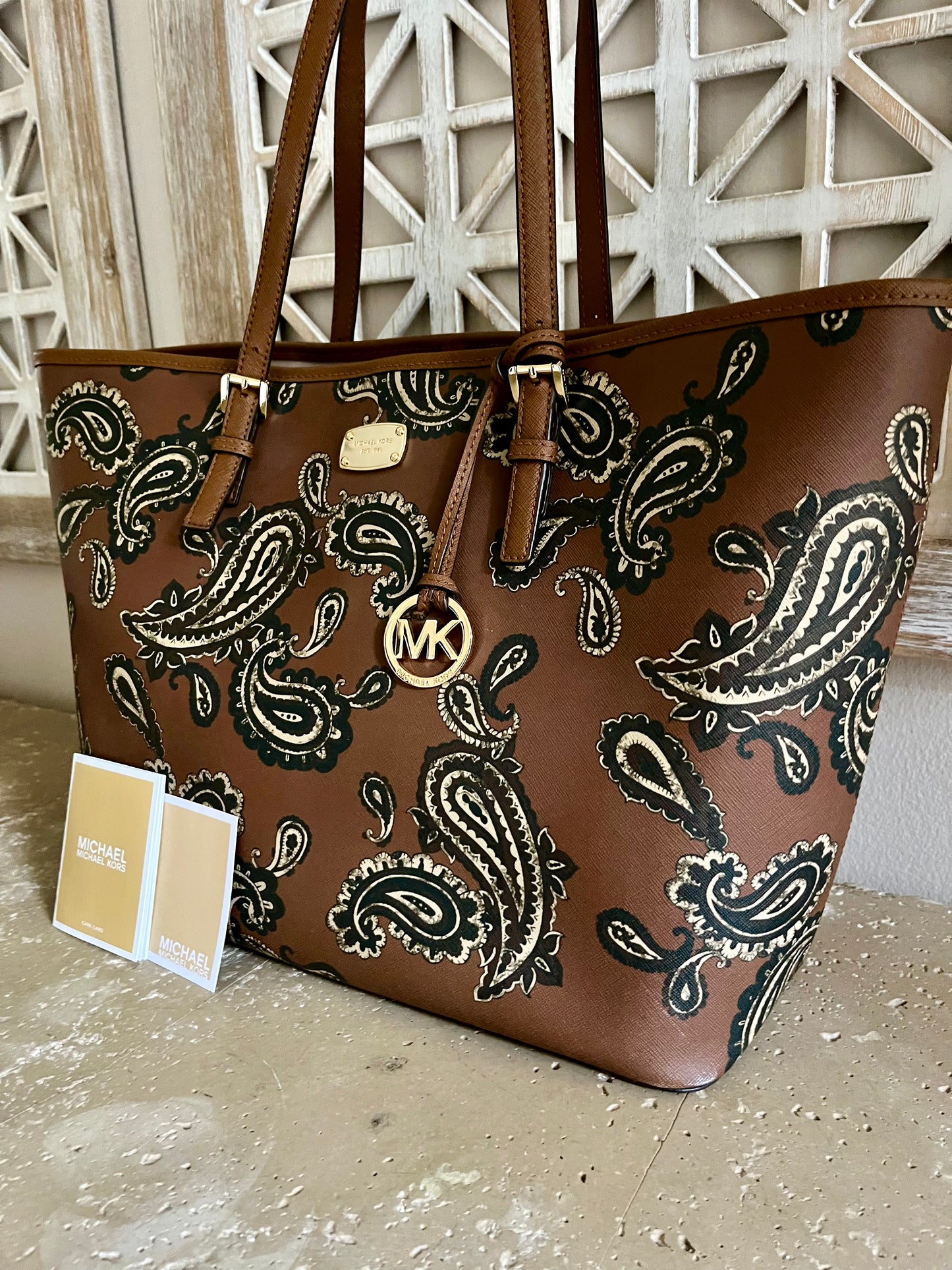 Michael Kors Large Paisley Tote