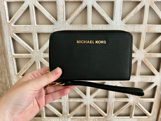 Michael Kors Medium Black Wallet