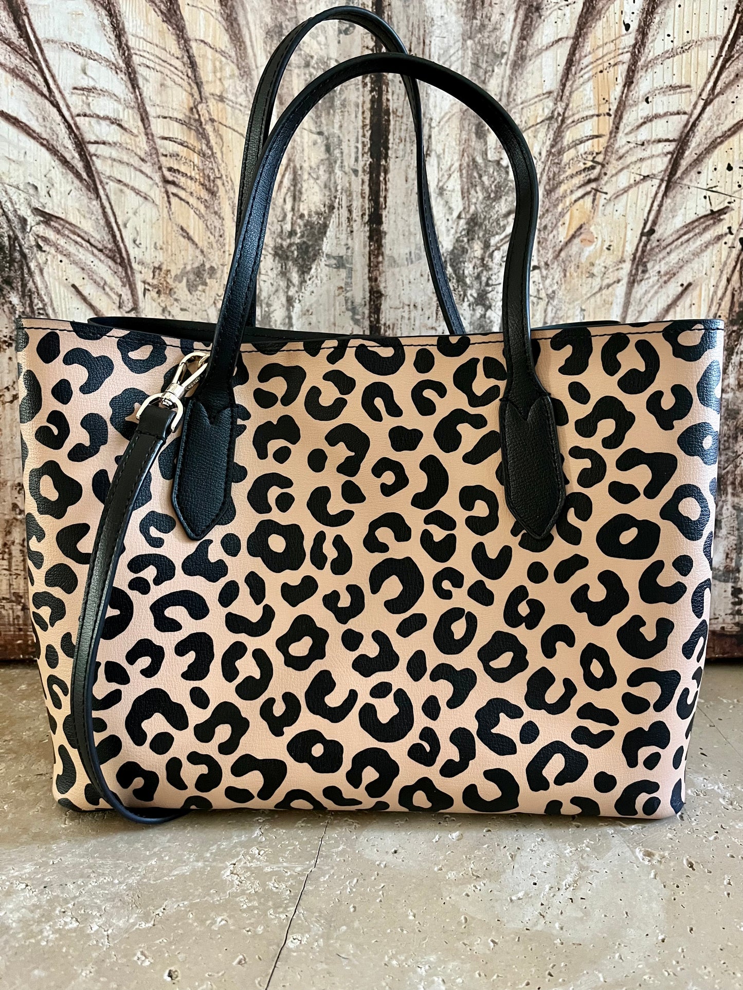 Kate Spade Med Cheetah Print Satchel Crossbody