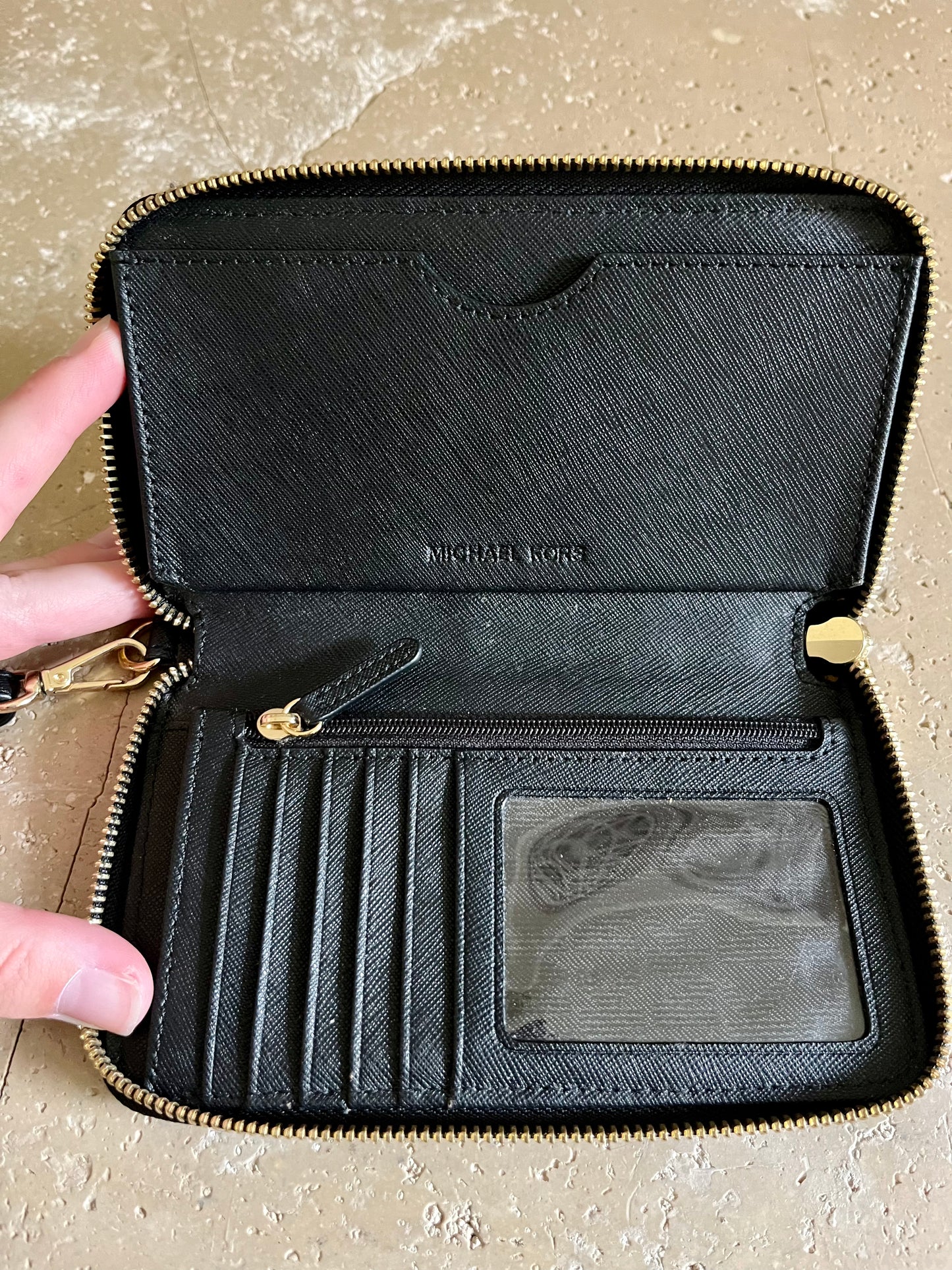 Michael Kors Medium Black Wallet