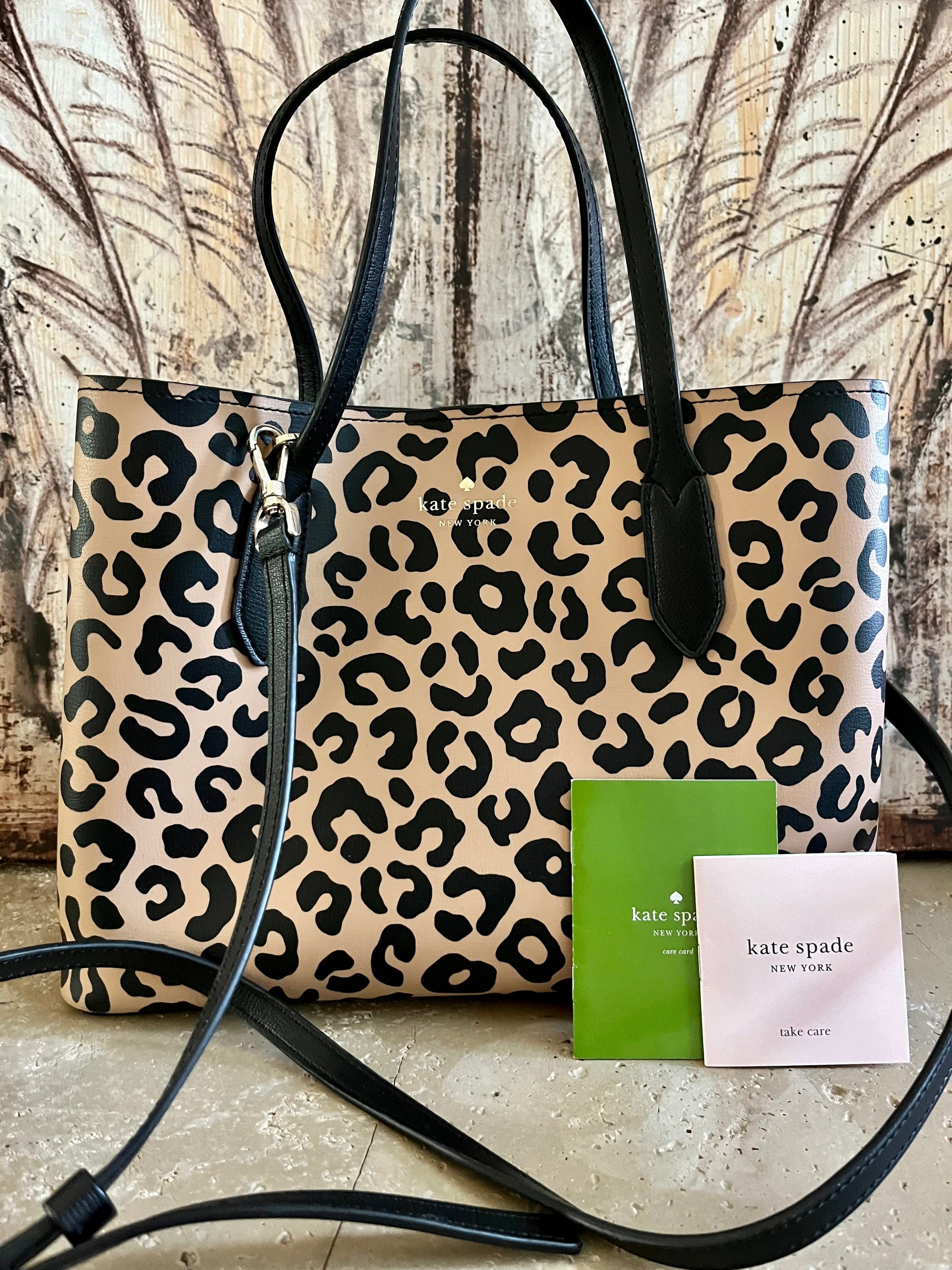 Authentic Kate Spade leopard purse