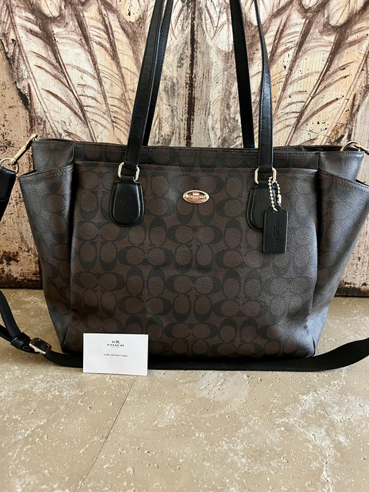 Coach Signature XL Duffel Bag Tote