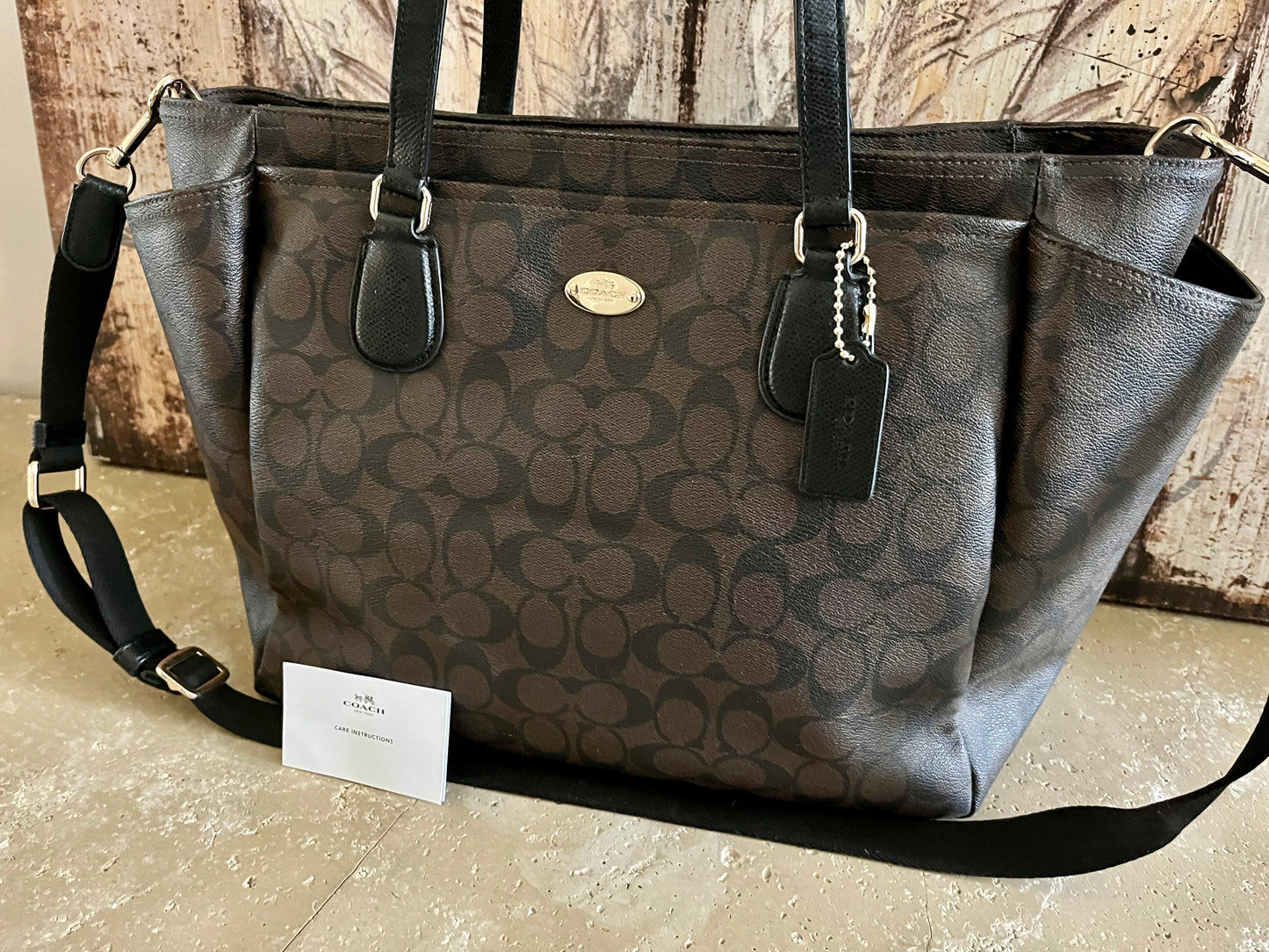 Coach Signature XL Duffel Bag Tote